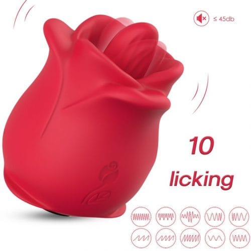 img_163652_453a2577c9796b9589a7c5ee7e77f95c_1.jpg ARMONY - ROSE 10 MODES LICKING CLIT VIBRATOR RED