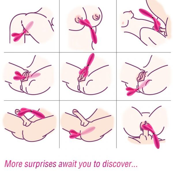 img_163725_227cec0b7f64df14d8926fa1a9ce93e2_1.jpg ARMONY - Y-WAND MASAJEADOR VIBRADOR CABEZA DOBLE FUCSIA