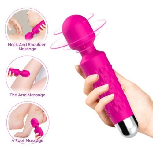 img_163751_5bca5b3c07f77a93620321eb73bcda59_1.jpg ARMONY - POSTMAN MASSAGER VIBRATOR SUPER FLEXIBLE HEAD FUCHSIA