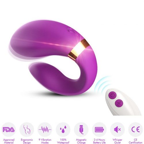 img_163768_3b7fc9febfa95c7a389bea93b573ef16_1.jpg ARMONY - CRESCENT VIBRADOR PAREJA CONTROL REMOTO VIOLETA