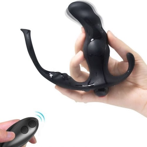img_164049_6d34d8f90ac7fc9e6781bb370d41c904_1.jpg ARMONY - KNIGHT VIBRADOR ANAL PROSTATA  ANILLO CONTROL REMOTO NEGRO
