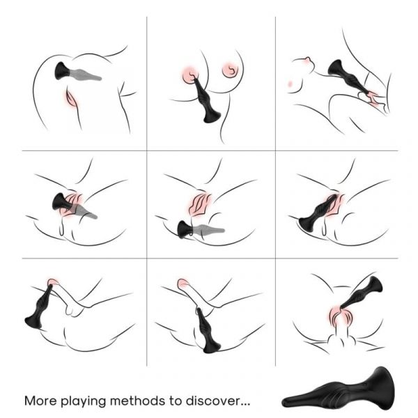 img_164074_982435b04ae300c0036096ecc2b4a7be_1.jpg ARMONY - VIBRATOR ANAL PLUG REMOTE CONTROL BLACK
