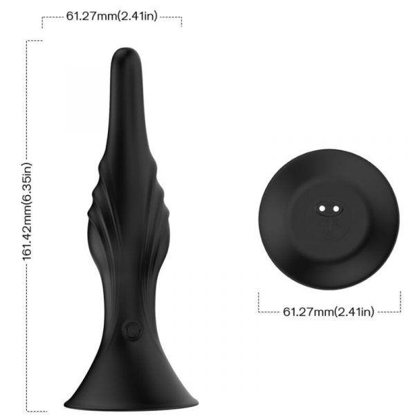 img_164075_1d39214d7528ad26773fe2243e260bc7_1.jpg ARMONY - VIBRATOR ANAL PLUG REMOTE CONTROL BLACK