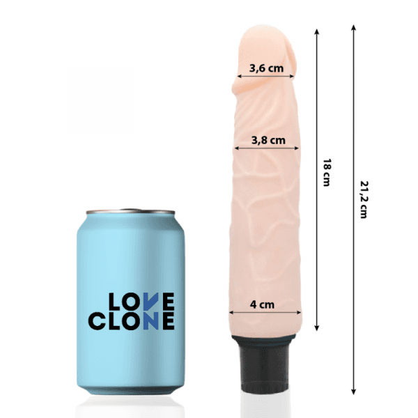 img_164215_57b1a33538308214828dd1f33dc14263_1.png LOVECLONE - FINN VIBRADOR REALÍSTICO SELF LUBRICATION 21.2 CM -O- 3.8 CM