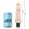 img_164216_82e504de1395521b6dd326de23032b8d_1.png LOVECLONE - SVEN VIBRADOR REALÍSTICO SELF LUBRICATION 18.5 CM -O- 3.3 CM