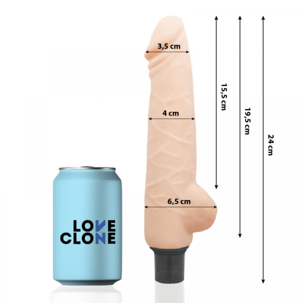 img_164221_1cb8569cd9ca7020041a800d42490c61_1.png LOVECLONE - HARALD VIBRADOR REALÍSTICO SELF LUBRICATION 24 CM -O- 4 CM
