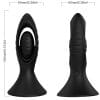 ARMONY - VIBRATOR  ANAL PLUG SILICONE BLACK