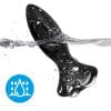 ARMONY - VIBRATOR  ANAL PLUG SILICONE BLACK