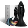 ARMONY - VIBRATOR  ANAL PLUG SILICONE BLACK