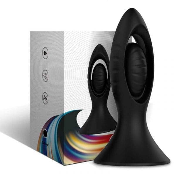 ARMONY - VIBRATOR  ANAL PLUG SILICONE BLACK