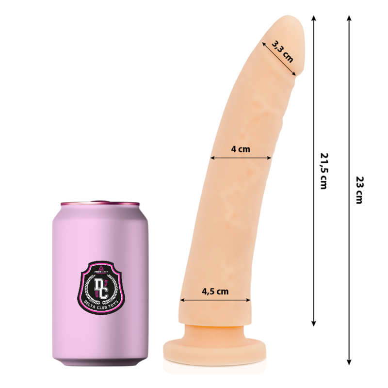 img_164330_938b0f6f757787ff936fe472d0547dd4_1.png DELTA CLUB - DILDO REALISTA NATURAL SILICONA MEDICA 23 CM -O- 4.5 CM