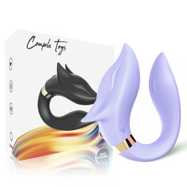 img_164710_f8ac34a639c121941eb3c71f26fc8f27_1.jpg ARMONY - FOX VIBRATOR FOR COUPLES REMOTE CONTROL PURPLE