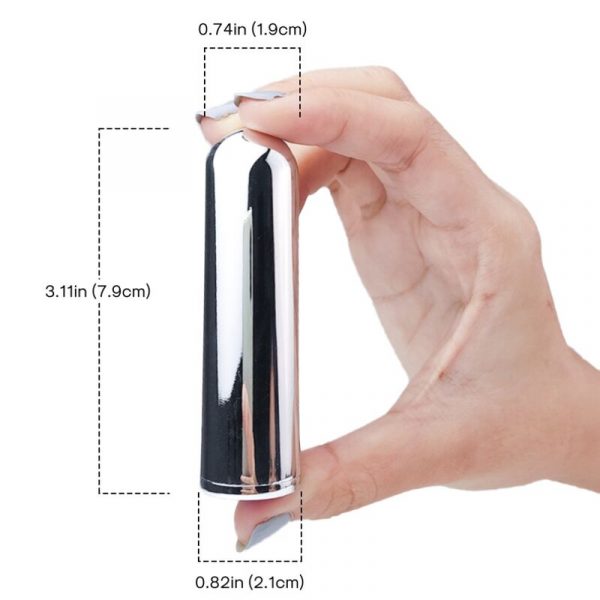 img_164743_47ce16c40a3d482951dae58faa235031_1.jpg ARMONY - BALA VIBRADORA PLATEADA 2.1 CM X 7.9 CM