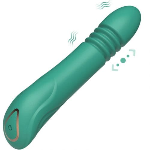 img_165025_4c24375e25961e9fe7483a6257fba842_1.jpg ARMONY - VIBRADOR  THRUSTING PUNTO G VERDE