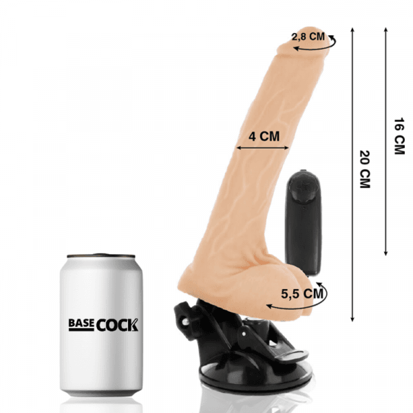 img_165131_9806dc14fbca49d8b00d9f6eac965103_1.png BASECOCK - VIBRADOR REALÍSTICO CONTROL REMOTO NATURAL CON TESTÍCULOS 20 CM -O- 4 CM