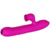 ARMONY - FANNY VIBRADOR MULTIFUNCION DOBLE LENGUA EFECTO CALOR FUCSIA