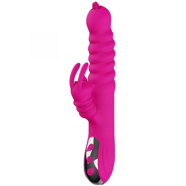 img_165271_db3e6b0f38a5706eae51b0713f6681b7_1.jpg ARMONY - VIBRADOR MULTIFUNCION RABBIT DOBLE LENGUA EFECTO CALOR FUCSIA