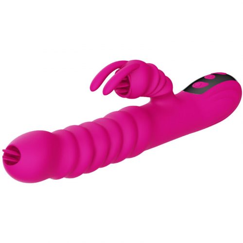 img_165272_1fd93d8c038e9d31d80d84e4531a90cb_1.jpg ARMONY - VIBRADOR MULTIFUNCION RABBIT DOBLE LENGUA EFECTO CALOR FUCSIA