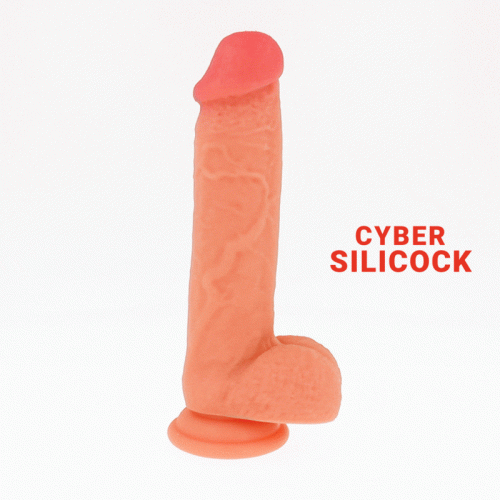 img_165669_3177a92de593aac3b973020c4fa8eb68_1.gif CYBER SILICOCK - SAUL REALÍSTICO SILICONA LÍQUIDA 21 CM -O- 4.2 CM