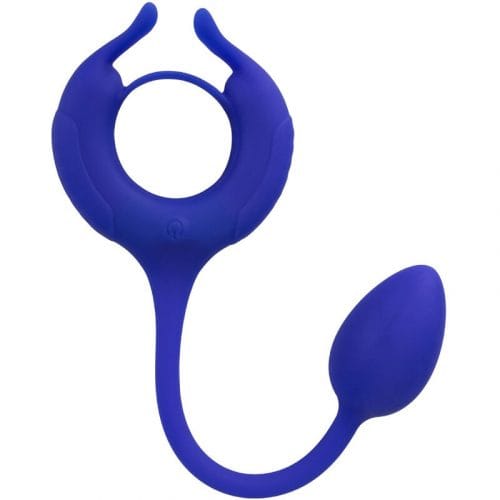 img_165747_2002ed1f22986c388b1aa8bbddc6ff3f_1.jpg CALEXOTICS - ADMIRAL ANILLO CON PESO PARA PENE AZUL