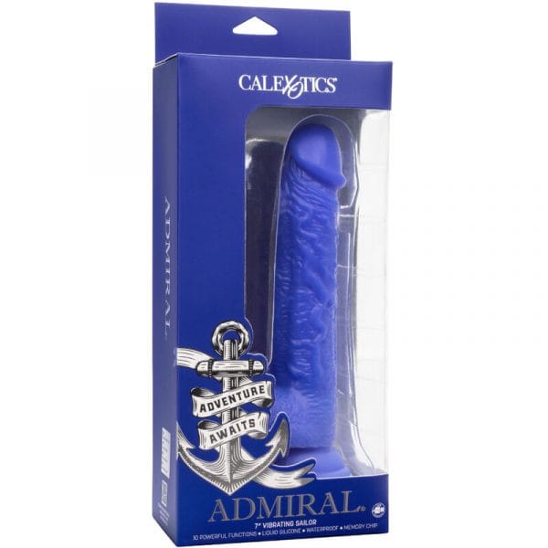 img_165828_e1b3bb09e5d663700b8c7ea79142905d_1.jpg CALEXOTICS - ADMIRAL SAILOR DILDO REALÍSTICO VIBRADOR AZUL