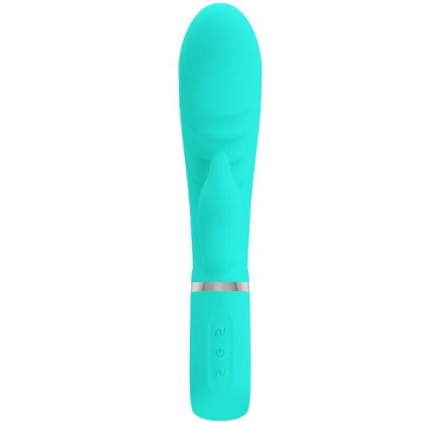 PRETTY LOVE - PRESCOTT VIBRADOR PUNTO G MULTIFUNCIÓN VERDE AGUA