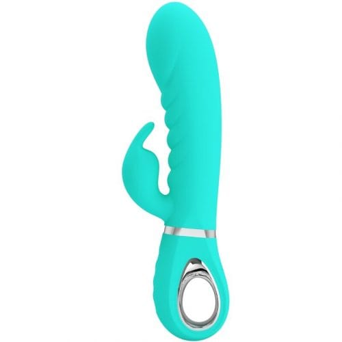 img_169853_fe00360899ec4801285693fcf3a89255_1.jpg PRETTY LOVE - PRESCOTT VIBRADOR PUNTO G MULTIFUNCIÓN VERDE AGUA