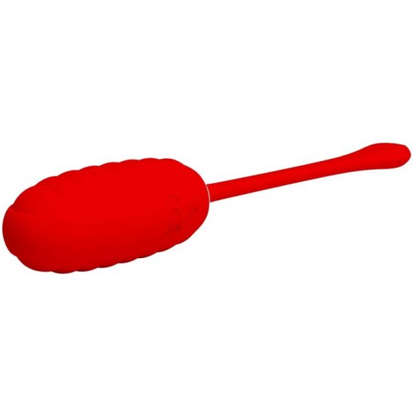 img_169976_0cf14e778ae8131b9426fcef470b9e9c_1.jpg PRETTY LOVE - KIRK HUEVO VIBRADOR RECARGABLE ROJO