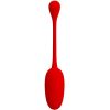 PRETTY LOVE - KNUCKER HUEVO VIBRADOR RECARGABLE ROJO