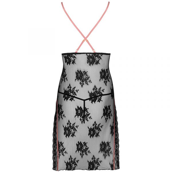 LIVCO CORSETTI FASHION - KARONIN LC 90628 FALDA + PANTY NEGRO