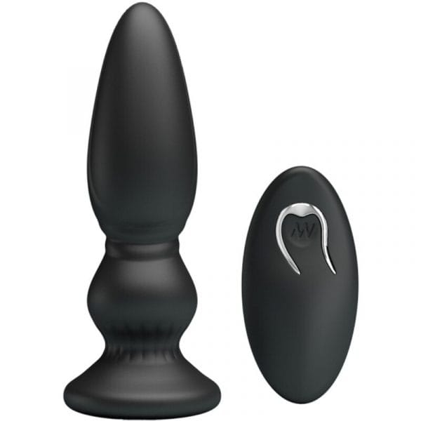img_171161_03cedcc3d41a7637b4ded35b77ea2db3_1.jpg MR PLAY - VIBRADOR POTENTE CONTROL REMOTO ANAL PLUG NEGRO