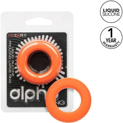 img_172282_9b6f940ef7e58dc09efd33a6b145025a_1.jpg CALEXOTICS - ALPHA ANILLO PROLONG GRANDE NARANJA