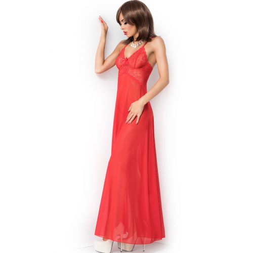 img_172295_51d5f978b98c250823d2ad782fba38fe_1.jpg CHILIROSE - CR 3883 BABYDOLL LARGO ROJO S/M