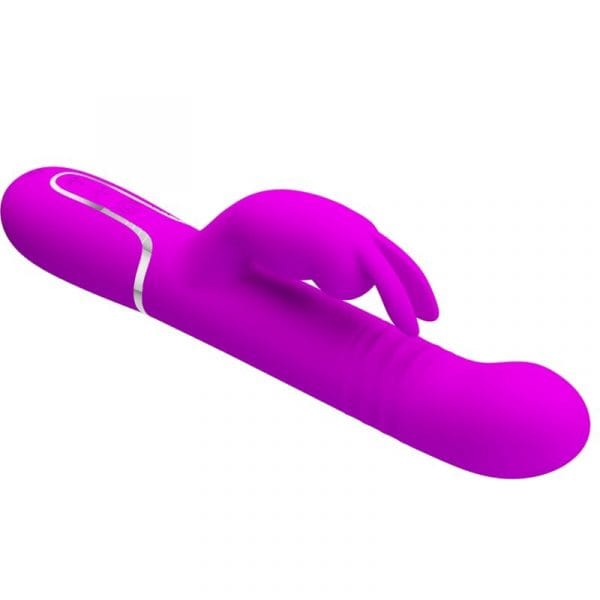 PRETTY LOVE - VIBRADOR COALE RABBIT PERLAS VIOLETA