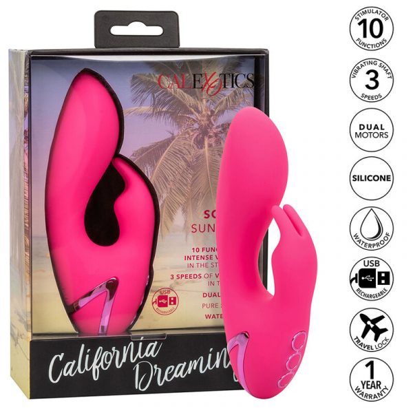 img_174312_df6fcc6cb056be94801ce622c66ba96d_1.jpg CALEXOTICS - SO. CAL SUSHINE VIBRATOR RABBIT FUCSIA BY CALIFORNIA DREAMING