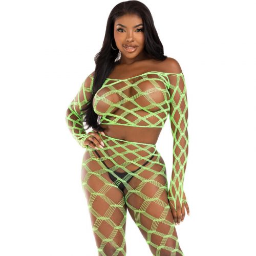 img_174575_b46d80518e4c6f9fb22407d2267e656a_1.jpg LEG AVENUE - TOP  LEGGINS HARDCORE VERDE