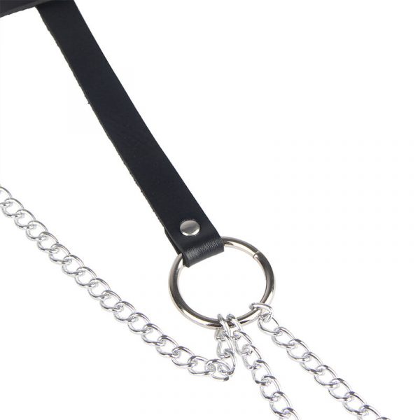 img_175132_b026d24508831f8770467376f185a7f0_1.jpg SUBBLIME - CINTURON DE CADENAS ANILLAS CUERO NEGRO TALLA ÚNICA