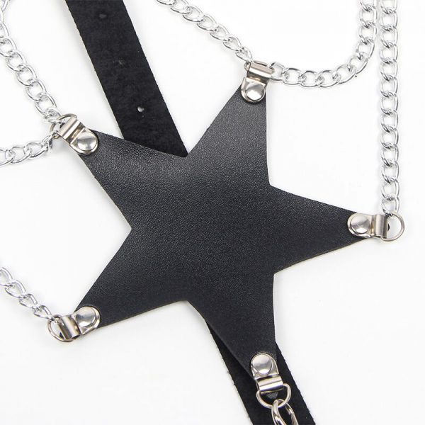img_175236_cde229b788863ae39b8d68ed024025d0_1.jpg SUBBLIME - ARNÉS CUERPO ENTERO ESTRELLA DETALLE CADENA TALLA ÚNICA
