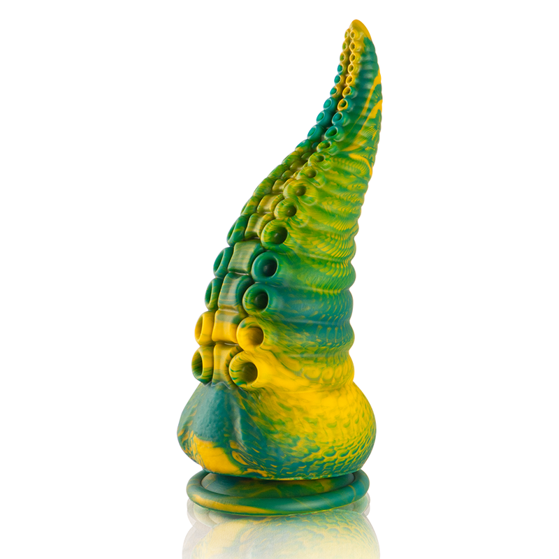 img_176511_9a31296cdc19f056528e5745c144611a_1.png EPIC - CETUS GREEN TENTACLE DILDO LARGE SIZE