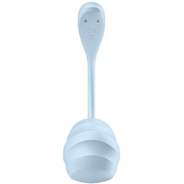 SATISFYER - SMOOTH PETAL ESTIMULADOR PUNTO G CELESTE APP GRATUITA