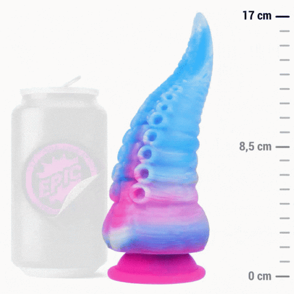 img_176720_7847b4f37ffaec467cf7cd21a716b773_1.gif EPIC - PHORCYS DILDO TENTÁCULO AZUL TAMAÑO PEQUEÑO