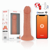 img_177116_d1309f04136e377b1396d00d768b37bf_1.gif ONINDER - LARGE BOGOTÁ DILDO VIBRADOR 9 VELOCIDADES NATURAL 22 CM -O- 4.5 CM - APP GRATUITA