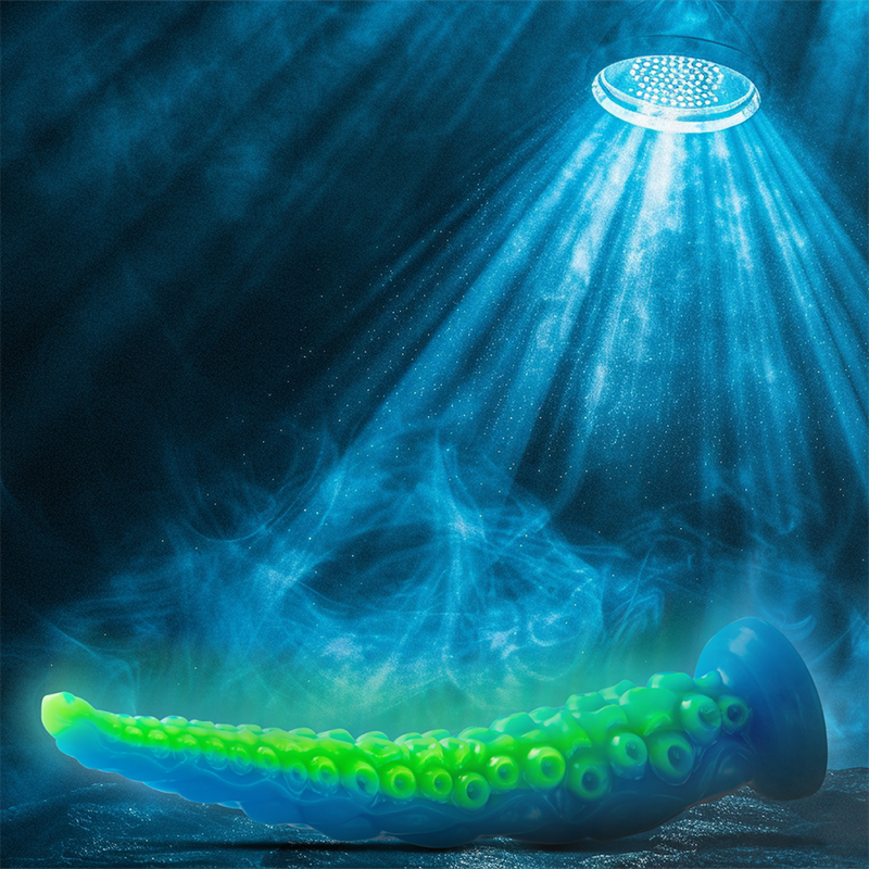 img_177634_2e755253f40dd6965dfc2a96bede3772_1.png EPIC - SCYLLA FLUORESCENT THIN TENTACLE DILDO LARGE SIZE