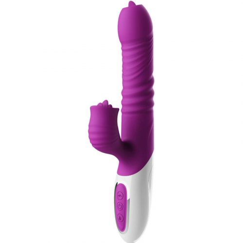img_178364_38599758a81df5b0d3216d30bca267c8_1.jpg ARMONY - VIBRADOR  THRUSTING DOBLE LENGUA EFECTO CALOR VIOLETA