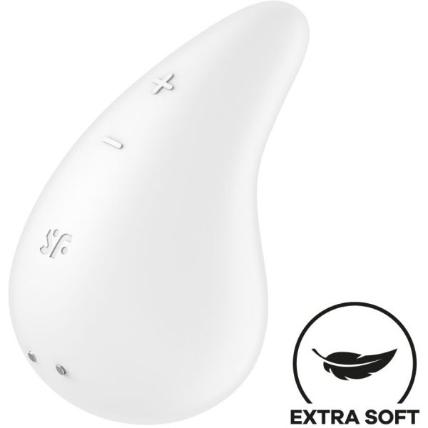 img_178392_977e9087030c0244185aa17986ffd840_1.jpg SATISFYER - DEW DROP VIBRADOR LAY-ON BLANCO