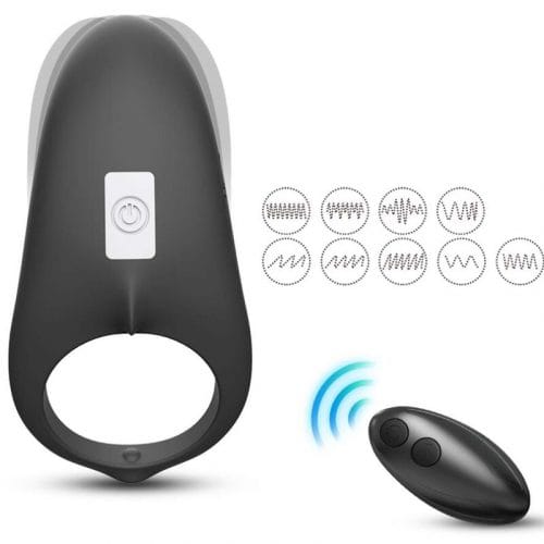 img_178508_76a3ce09c0e1b334bf0fbcbf492f868f_1.jpg ARMONY - SHARK ANILLO VIBRADOR PAREJAS CONTROL REMOTO NEGRO