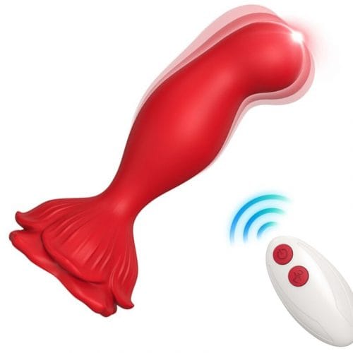 img_178510_9d03577379d4efeb7b8d60690758b727_1.jpg ARMONY - ROSA VIBRADOR  PLUG ANAL CONTROL REMOTO ROJO