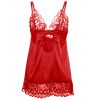 img_179933_83973074c9b65536c2700e741b249f77_1.jpg SUBBLIME - BABYDOLL SATINADO CON ENCAJE ROJO S/M
