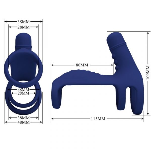 img_180375_0ff57c52423a9bd1fb33fa4c94b4cd80_1.jpg PRETTY LOVE - ELISH ANILLO VIBRADOR CON EXTENSIÓN AZUL