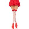 img_181007_28ca14bb42aa7750113b52068f9af0be_1.jpg LEG AVENUE - CALCETINES ALTOS CHAMPIÑONES ROJO/BLANCO